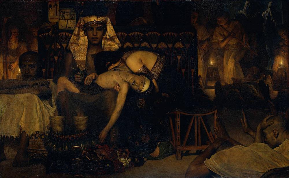 Sir Lawrence Alma-Tadema Death of the Pharaoh's Firstborn Son